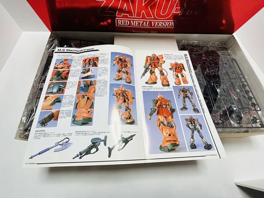 Amazon.co.jp: PG 1/60 MS-06S ザクⅡ レッドメタルバージョン